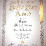 Hall of Fame Award